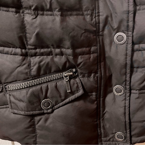 Eddie Bauer Goose Down Quilted Vest - 700 Fill Brown Small - Picture 4 of 6